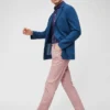 Blazer de algodón elástico