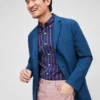 Blazer de algodón elástico