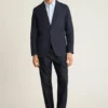 Blazer de algodón lavado Jetsetter-33317 Blazer de algodón lavado Jetsetter-33317