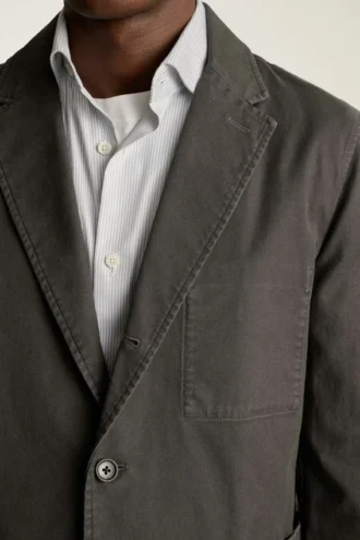 Blazer de algodón lavado Jetsetter-33317