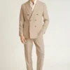 Blazer de doble botonadura de lino italiano Jetsetter Blazer de doble botonadura de lino italiano Jetsetter