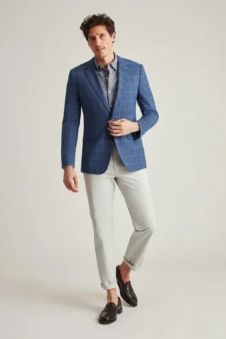 Blazer de lana elástica Jetsetter Stretch