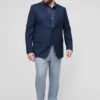 Blazer de lana italiana de alto rendimiento Tallas grandes