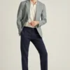 Blazer de lana italiana elástica Jetsetter Stretch