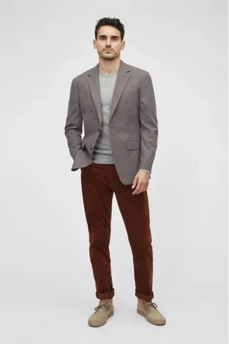 Blazer de lana italiana elástica Jetsetter Stretch
