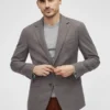 Blazer de lana italiana elástica Jetsetter Stretch