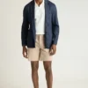 Blazer de lino costero