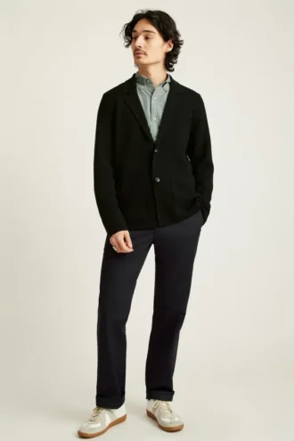 Blazer de punto de merino
