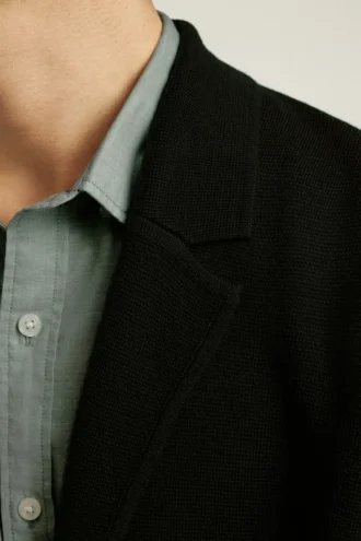 Blazer de punto de merino
