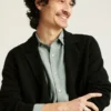 Blazer de punto de merino
