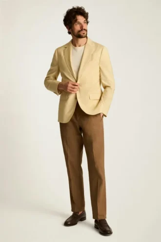 Blazer de punto y lana Jetsetter: comodidad para todas las estaciones