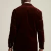 Blazer de terciopelo elástico italiano Jetsetter
