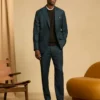 Blazer italiano de lana cepillada Jetsetter