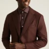 Blazer italiano de lana cepillada Jetsetter