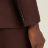 Blazer italiano de lana cepillada Jetsetter