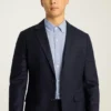 Blazer italiano de lana cepillada Jetsetter