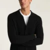 Bomber de punto para hombre de Bonobos | Estilo chaqueta bomber de punto de merino