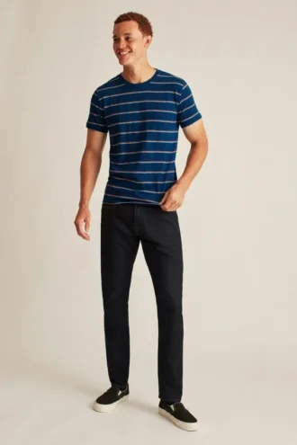 Camisa a rayas Slim Fit de corte entallado