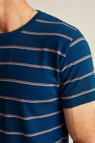 Camisa a rayas Slim Fit de corte entallado