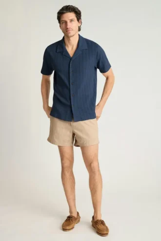 Camisa Cabana para hombre de Bonobos | Corte holgado elástico | Estilo informal