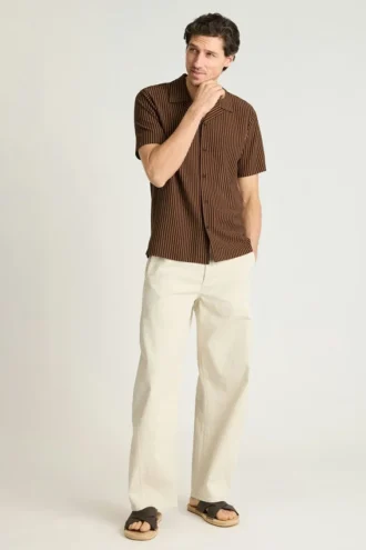 Camisa Cabana para hombre de Bonobos | Corte holgado elástico | Estilo informal
