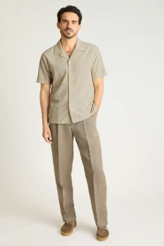 Camisa Cabana para hombre de Bonobos | Corte holgado elástico | Estilo informal