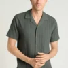 Camisa Cabana para hombre de Bonobos | Corte holgado elástico | Estilo informal Camisa Cabana para hombre de Bonobos | Corte holgado elástico | Estilo informal