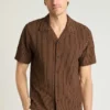 Camisa Cabana para hombre de Bonobos | Corte holgado elástico | Estilo informal