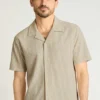 Camisa Cabana para hombre de Bonobos | Corte holgado elástico | Estilo informal Camisa Cabana para hombre de Bonobos | Corte holgado elástico | Estilo informal