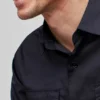 Camisa de campamento con bolsillos extragrandes Camisa de campamento con bolsillos extragrandes