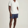 Camisa de cuello camp con corte holgado Camisa de cuello camp con corte holgado