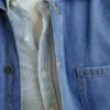 Camisa de denim de cáñamo Camisa de denim de cáñamo