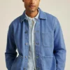 Camisa de denim de cáñamo Camisa de denim de cáñamo