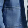 Camisa de denim de cáñamo Camisa de denim de cáñamo