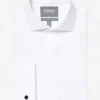 Camisa de esmoquin elástica en tallas grandes