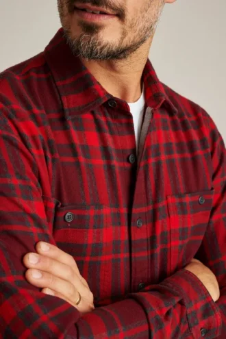 Camisa de franela Fireside