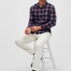 Camisa de franela para hombre