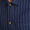 Camisa de lino y algodón elástico Camisa de lino y algodón elástico