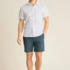 Camisa de manga corta con botones para hombre de Bonobos | Estilo Montauk refinado Camisa de manga corta con botones para hombre de Bonobos | Estilo Montauk refinado