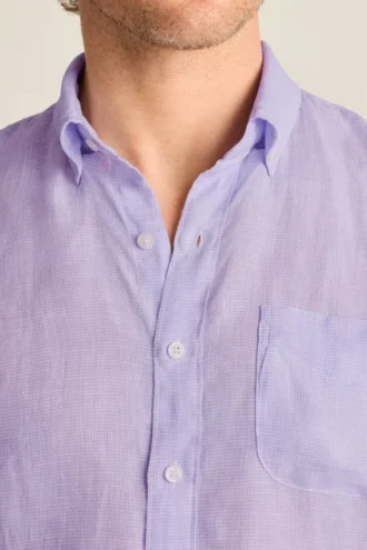 Camisa de manga corta con botones para hombre de Bonobos | Estilo Montauk refinado