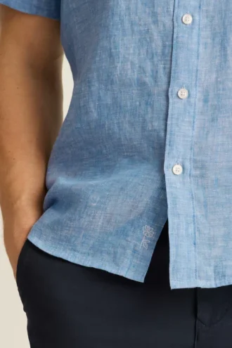 Camisa de manga corta con botones para hombre de Bonobos | Estilo Montauk refinado