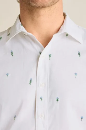 Camisa de manga corta con botones para hombre de Bonobos | Estilo Montauk refinado