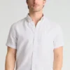 Camisa de manga corta con botones para hombre de Bonobos | Estilo Montauk refinado Camisa de manga corta con botones para hombre de Bonobos | Estilo Montauk refinado