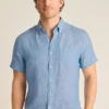 Camisa de manga corta con botones para hombre de Bonobos | Estilo Montauk refinado Camisa de manga corta con botones para hombre de Bonobos | Estilo Montauk refinado