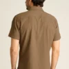 Camisa de manga corta con botones para hombre de Bonobos | Estilo Montauk refinado Camisa de manga corta con botones para hombre de Bonobos | Estilo Montauk refinado