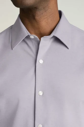Camisa de piqué técnico con botones