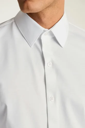 Camisa de piqué técnico con botones