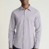 Camisa de piqué técnico con botones Camisa de piqué técnico con botones