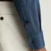 Camisa de piqué técnico con botones Camisa de piqué técnico con botones