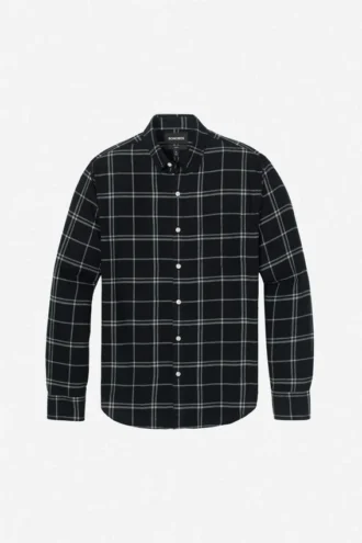Camisa de sarga con botones | Tallas grandes
